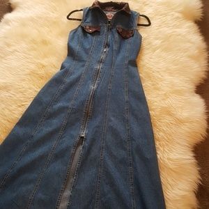 Like new jean duster dress